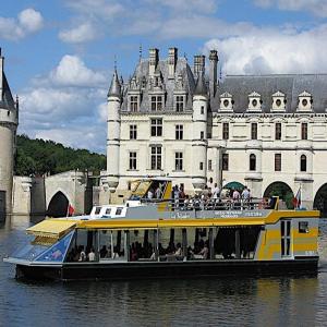 Chenonceaux en bateau
