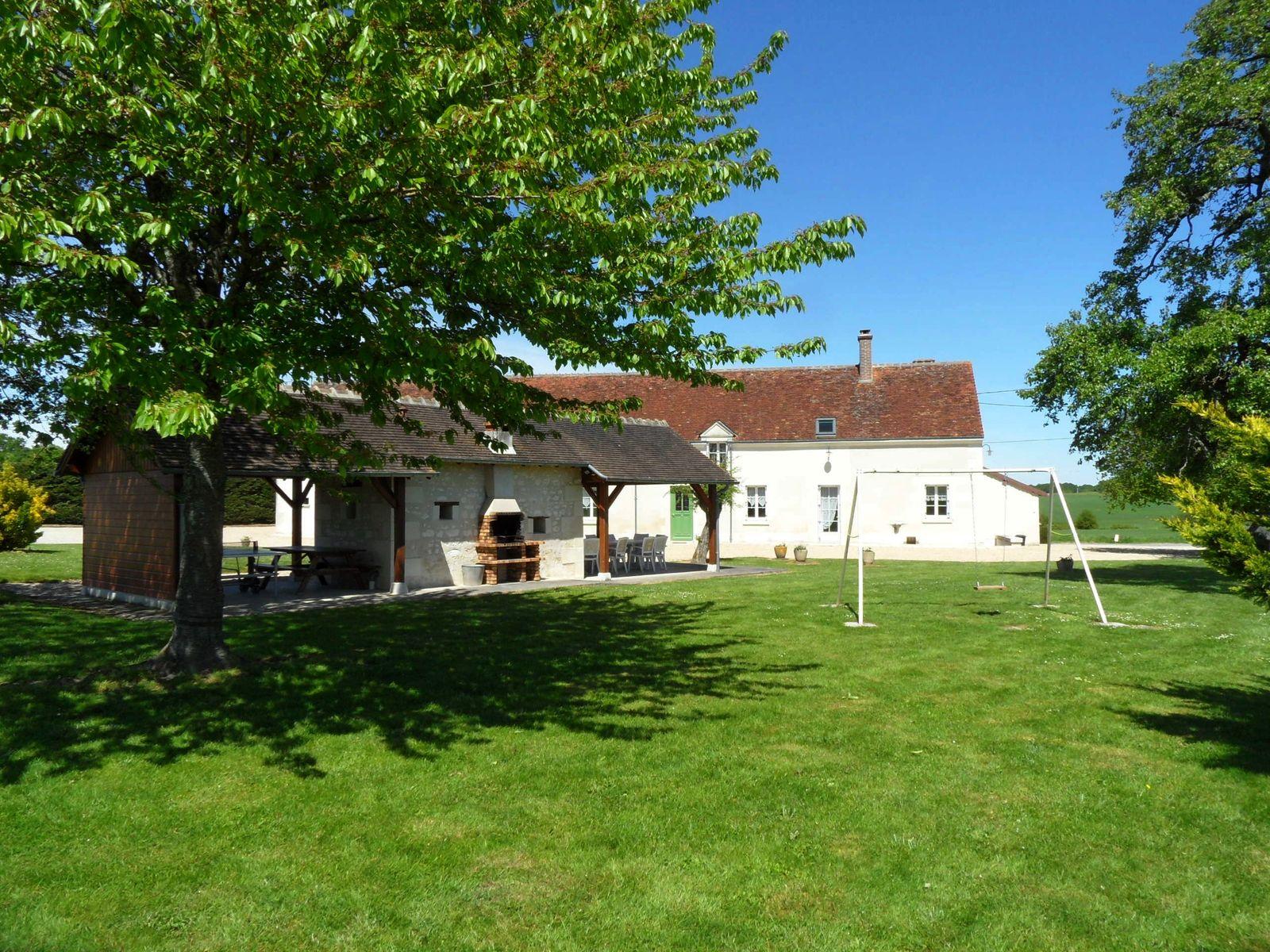 Gîte et terrasse couverte