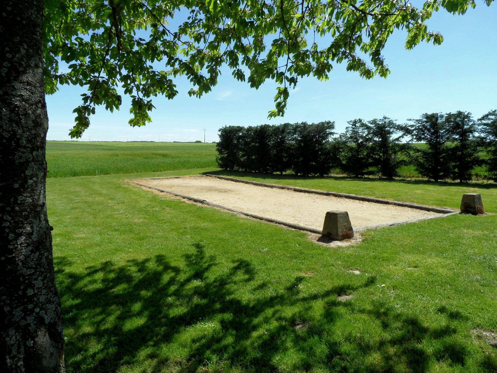 Terrain de pétanque
